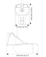 Lowrance Xsonic Airmar P66 Geber