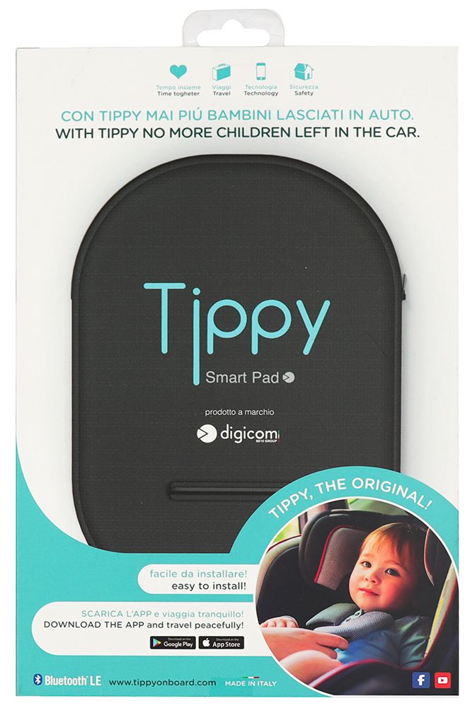 Digicom Tippy Anti-Verlassenskissen für Kinder im Auto