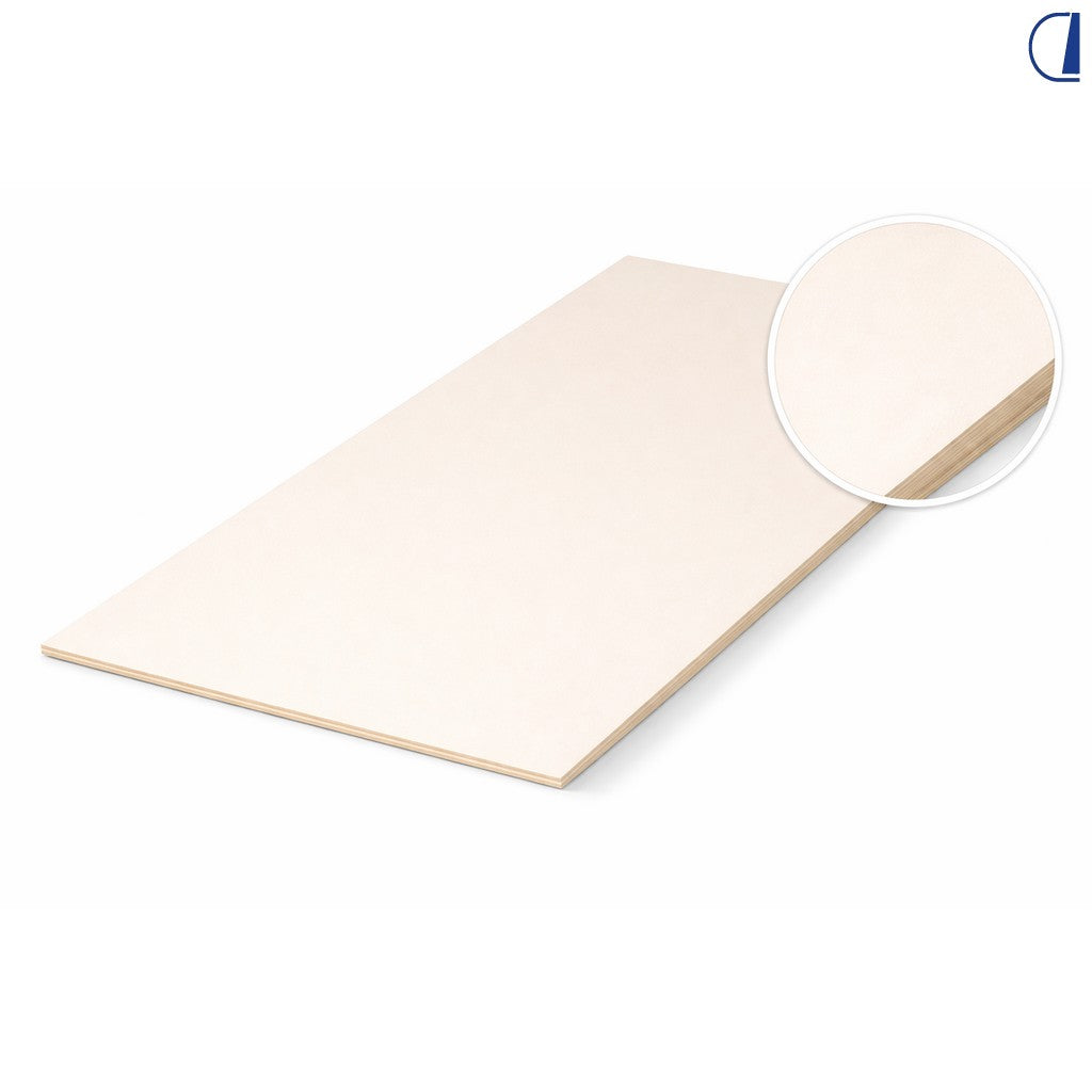 Di-Tec Pannello compensato Sirius Basic White 2450x1230 mm spessore 3 mm