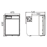 Osculati Frigo° Frigorifero Clean Touch 85 L