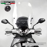 Biondi Parabrezza Ricambio per Voge Sfida R16 125-200cc (2024→) +4 cm