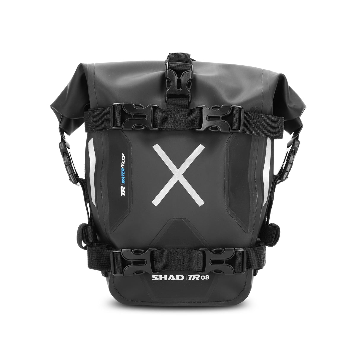 Shad TR08 Wasserdichte Adventure-Tasche für Motorrad-Topcase, 8 l