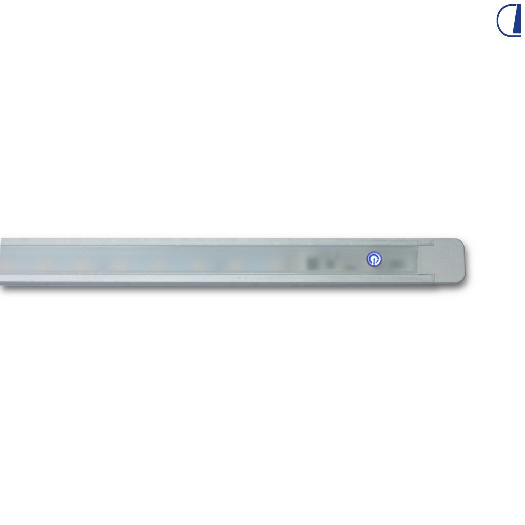 Barra LED da incasso in alluminio per camper