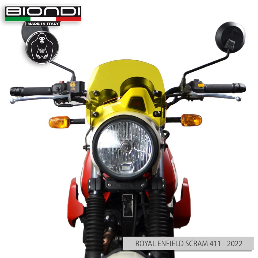 Biondi Cupolino Caffè Royal Enfield Scram 411 2022 Giallo - MPN 8010443