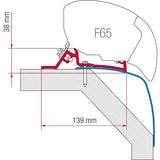 Fiamma Kit staffe per F80 su Laika Rexosline/Kreos 2009-2020 (4 pz)