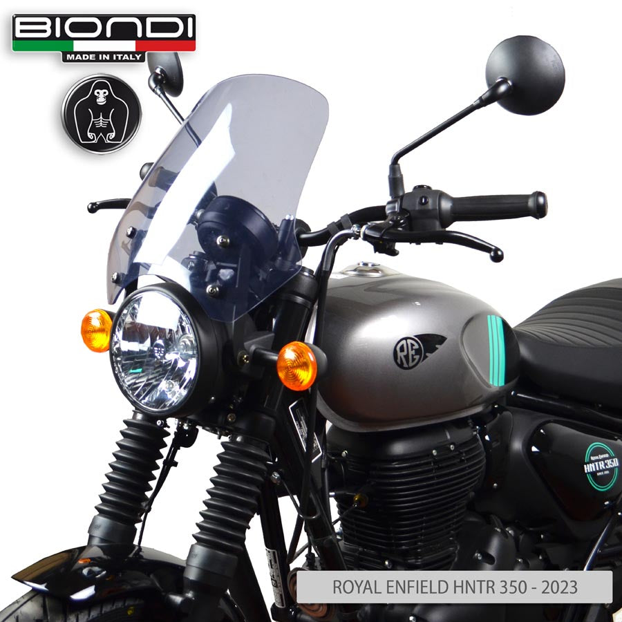 Biondi Cupolino Touring Fumè Chiaro Royal Enfield Hunter 350 2023 - MPN 8010434