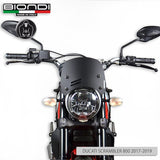 Biondi Cupolino Caffè Nero Satinato Ducati Scrambler 400/800/1100 - MPN 8010388