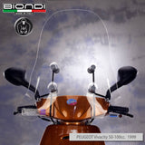 Biondi Parabrezza Pro Peugeot Squab 50 cc 1996 con Kit Attacchi