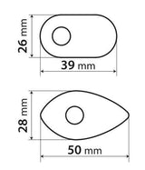 Adattatori per indicatori di direzione - compatibile per - Honda