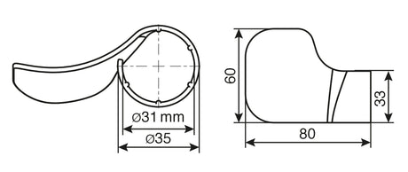 Lampa Cruising, leva riposa polso per acceleratore 90073