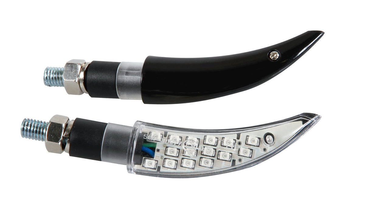 Katana, LED turn signals - 12V LED - Black