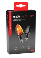 Lampa Arrow Halo Indicatori Direzione Moto 21W - Nero