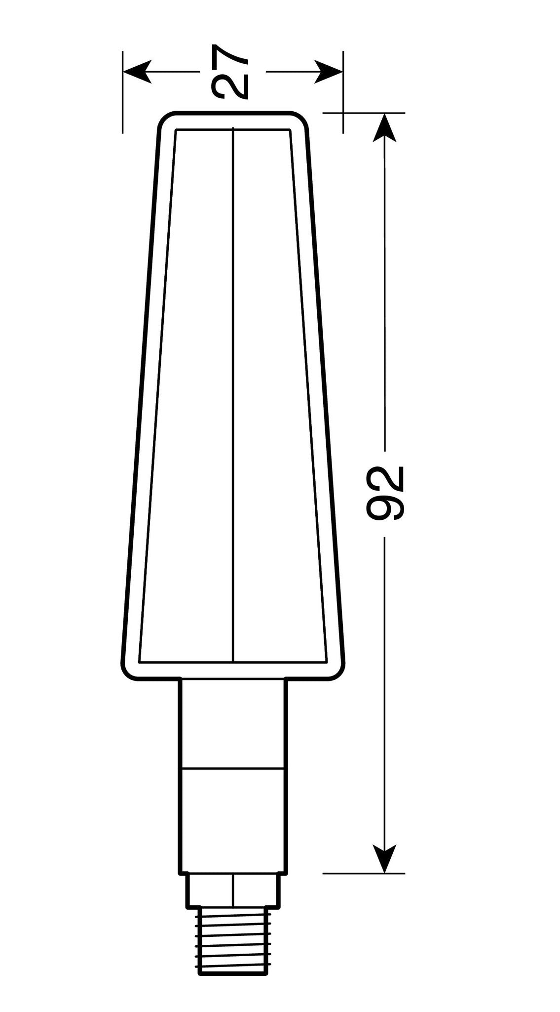 Lampa Jabra, indicatori di direzione a Led - 12V LED 90102