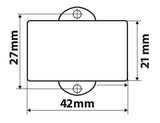 Lampa Indicatore di carica a Led per batteria, 12/24V 90107