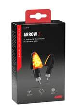 Lampa Arrow-2 Indicatori di Direzione a LED 12V Neri