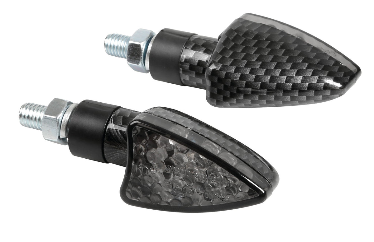 Lampa Arrow-2, indicatori di direzione a Led - 12V LED - Carbon 90115