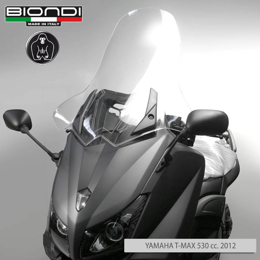 Biondi Club Parabrezza Trasparente Yamaha T-Max 530 2012-2016