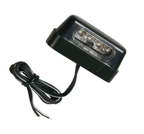 Lampa Luce targa moto a 4 Led - Bianco - Omologato 90162