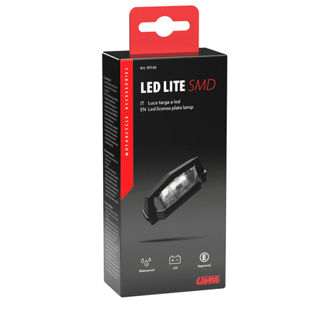 Lampa Luce targa moto a 3 Led Smd - Bianco 90166
