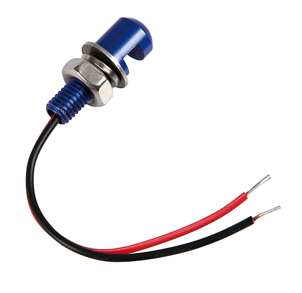 Lampa Set 2 Viti con LED Luce Bianca in Alluminio Anodizzato - Blu