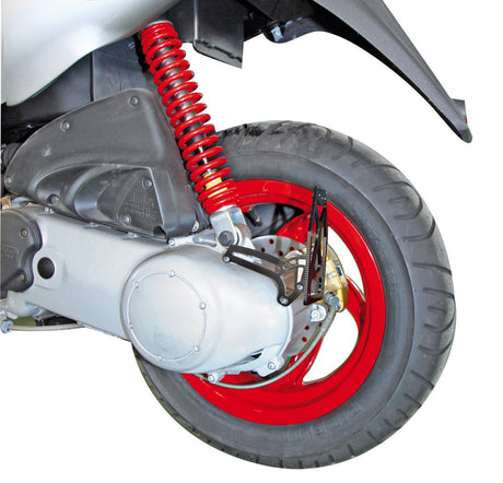Lampa Supporto targa laterale per scooter con motore Piaggio 90187