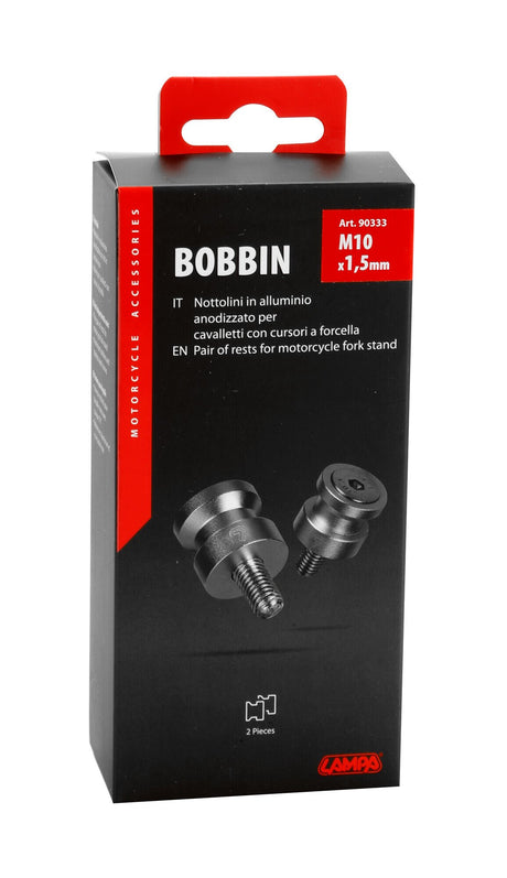Lampa Coppia supporti cavalletto - 10x1,50 mm - Alluminio 90333