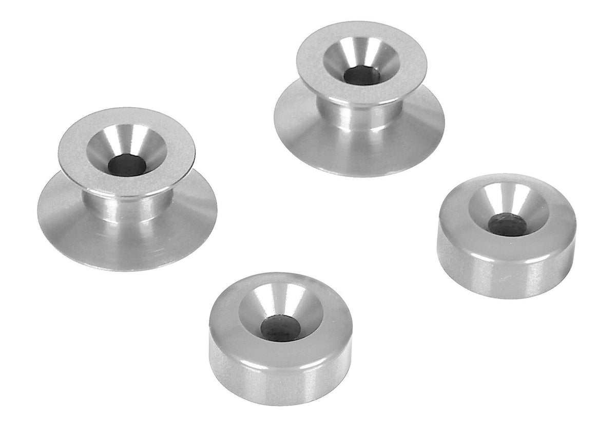 Lampa Kit Supporti Cavalletto per Forcellone Filettato 10 mm - Alluminio