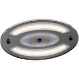 Plafoniera LED ovale da soffitto con luce notturna blu 6,3 W per camper