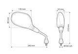 Lampa Trax, coppia specchi retrovisori 90432
