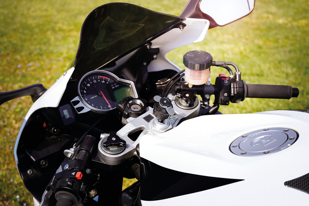 Lampa Opti Tube, attacco per canotto di sterzo moto -  20,3-24,5 mm 90559