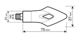 Lampa Lum, indicatori di direzione a Led - 12V LED 90470