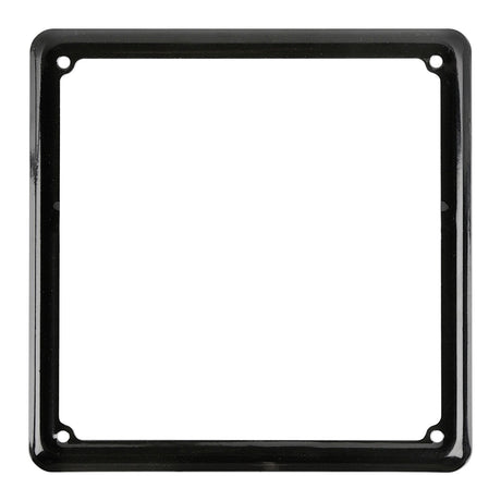 Lampa Cornice targa moto in acciaio - Nero 90481
