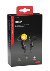 Lampa Drop Indicatori Direzione a LED per Moto - Nero
