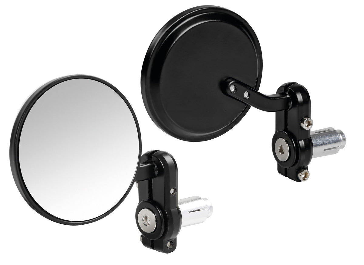 Lampa Dernier Coppia Specchi Retrovisori Moto - Nero