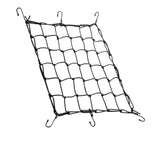 Lampa Spider Rete Elastica Portapacchi Moto 42x42 cm - Nero