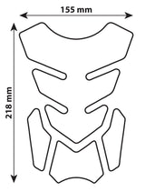 Lampa Pro-Tank X2 Protezione Adesiva Serbatoio Moto - Carbon