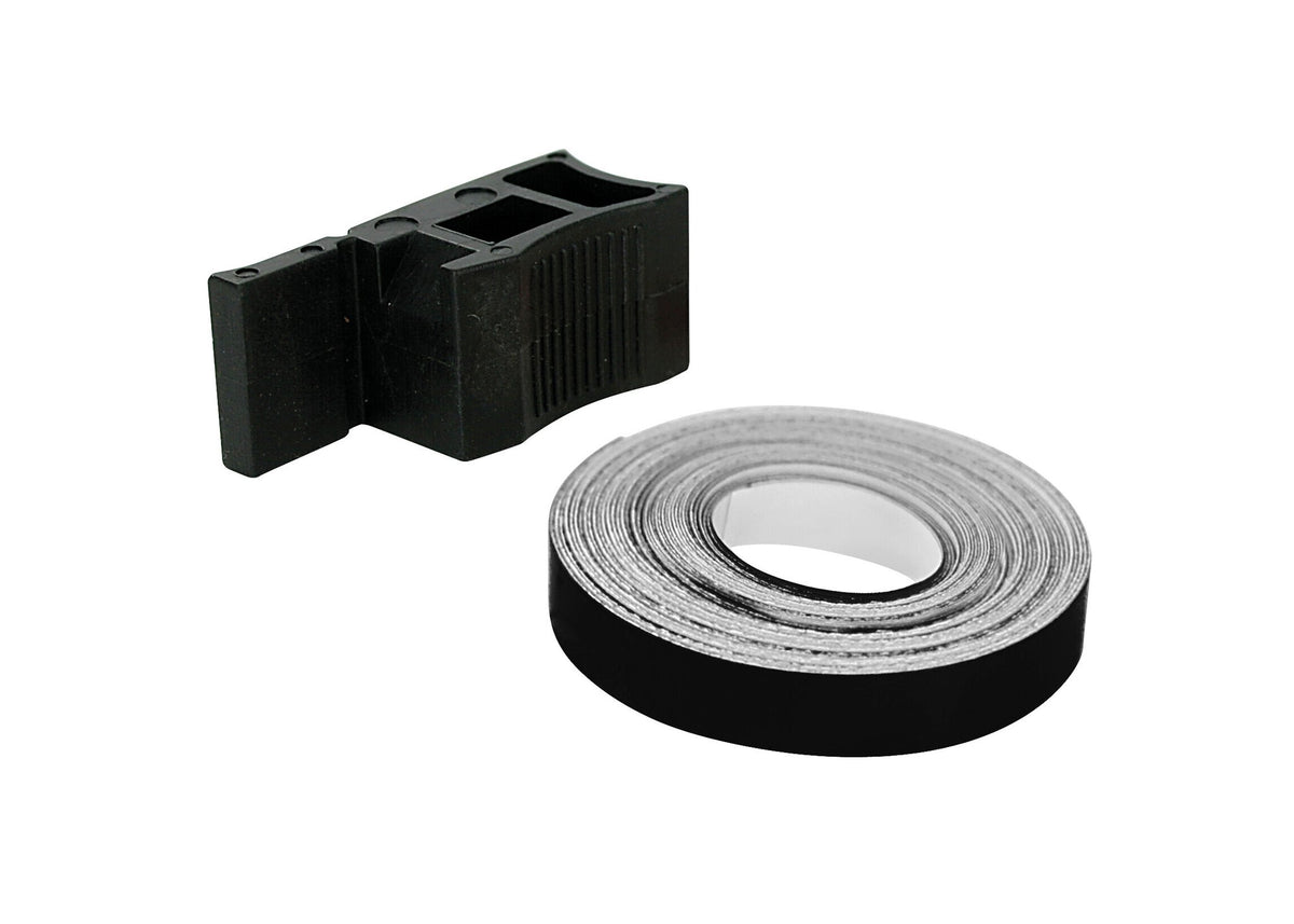 Lampa Wheel Stripe Racing Profilo Adesivo per Cerchi - Nero