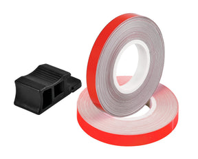 Lampa Wheel Stripe Reflective, profilo adesivo per cerchi ruota - Rosso 90529