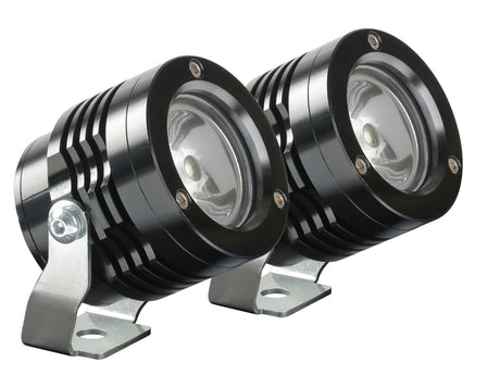 Lampa O-Lux, coppia fari ausiliari a led, 12V - Nero 90533
