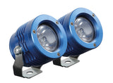 Lampa O-Lux, coppia fari ausiliari a led, 12V - Blu 90534