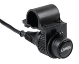 Lampa Presa corrente standard per fissaggio a manubrio - 12V - 12A max 90535