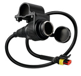 Lampa Presa corrente standard per fissaggio a manubrio - 12V - 12A max 90535