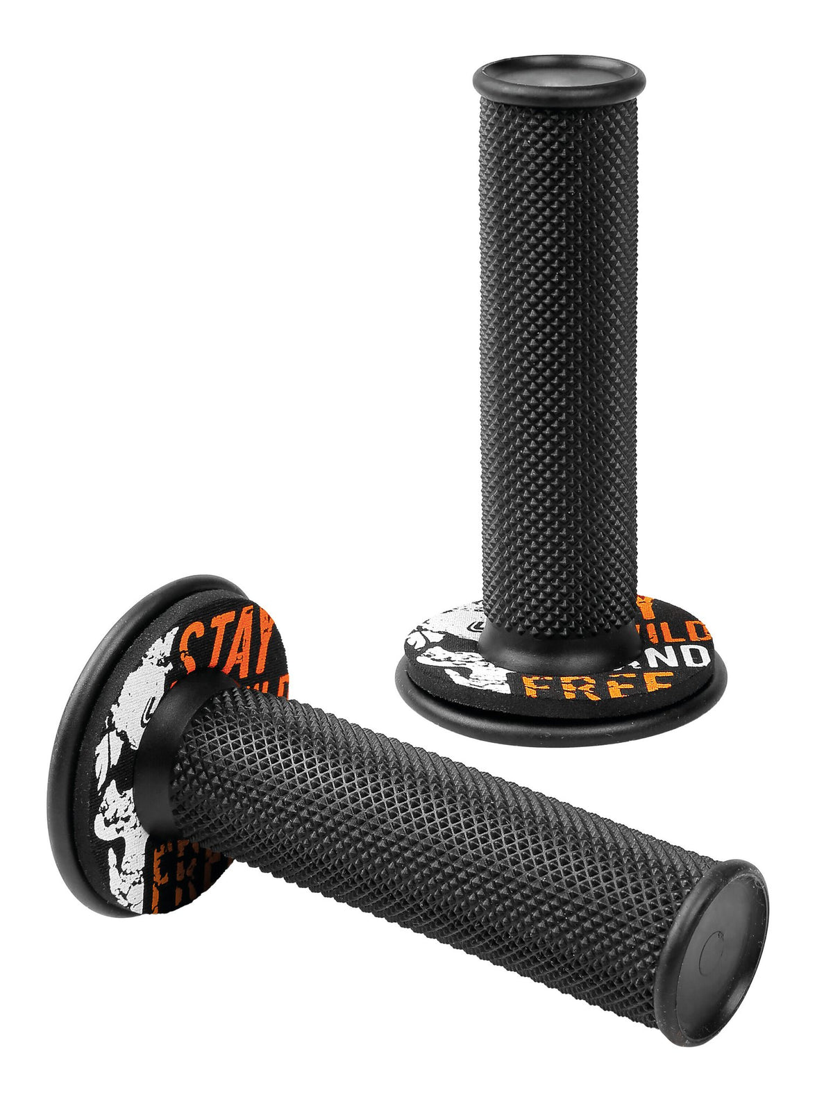 Lampa Donut Off-Road Grips, manopole universali - Nero - Arancione 90573