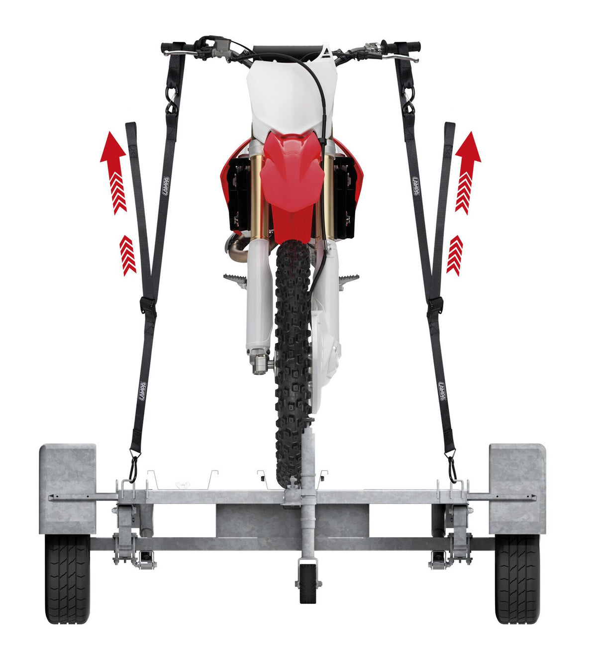 Lampa Kraken Pull-Up, coppia nastri tensori moto 90585