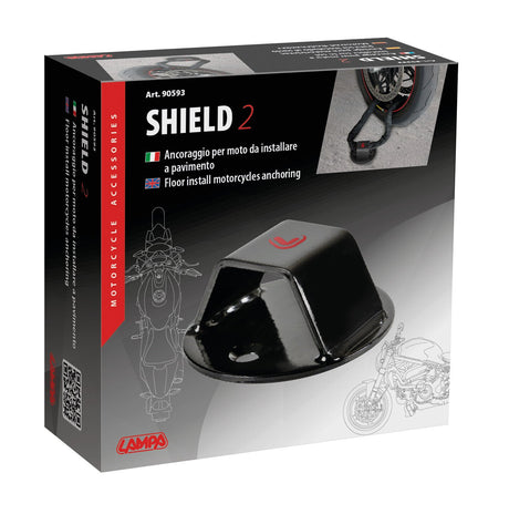 Lampa Shield 2, ancoraggio per moto da installare a pavimento 90593