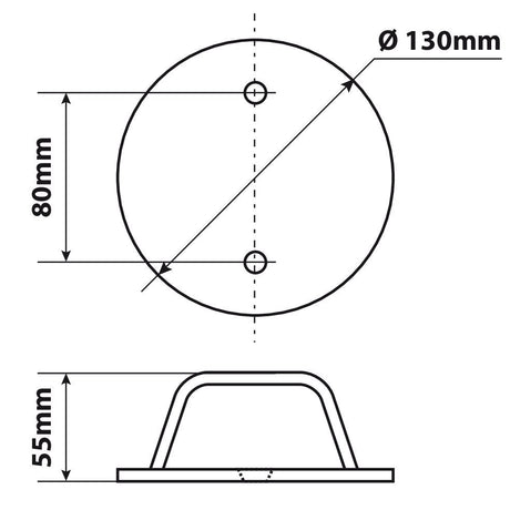 Lampa Shield 2, ancoraggio per moto da installare a pavimento 90593
