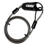 Lampa Portex, lucchetto antifurto con cavo di sicurezza - 150 cm 90596