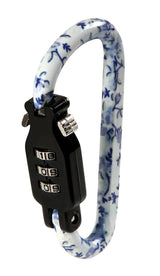 Lampa Gulliver Moschettone Antifurto con Lucchetto a Combinazione - Floral