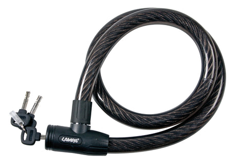 Lampa Cobra, treccia multipla in acciaio - 120 cm 90606