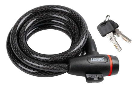 Lampa Club, cavo antifurto in acciaio  12 mm - 180 cm 90624